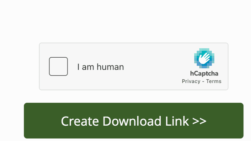 The hCaptcha verification gateway challenge display on clicknupload.click interface.